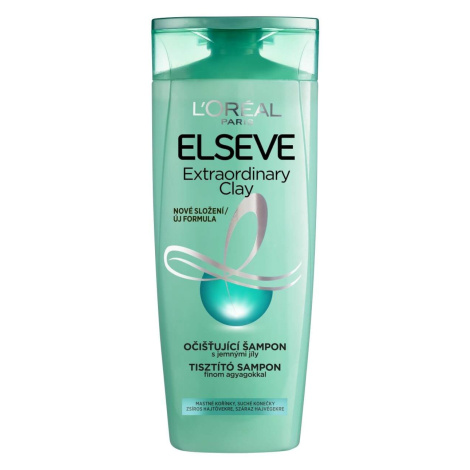 L´Oréal Paris Čisticí šampon pro mastné vlasy Elseve Extraordinary Clay 250 ml L’Oréal Paris