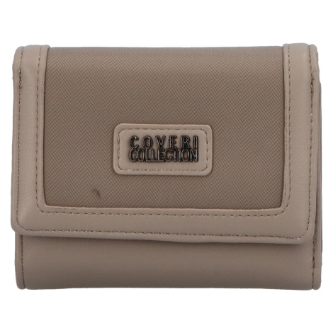 Menší dámská koženková peněženka Tadeo, zemitá Coveri