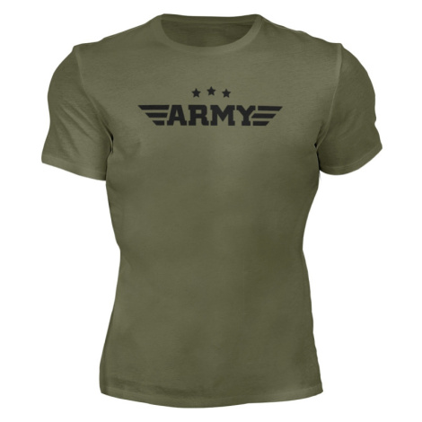 MOTIVATED - Vojenské triko (zelená) 345 - MOTIVATED