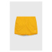Dětské plavkové šortky Guess žlutá barva