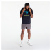 Under Armour Project Rock Payoff Short Sleeve Terry Hoodie Black/ Coastal Teal