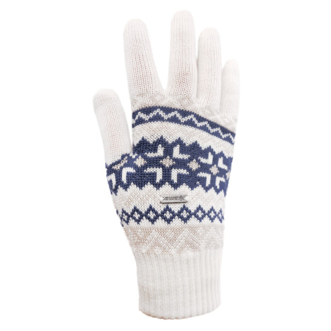 KAMA R107 Pletené Merino rukavice, přírodně bílé