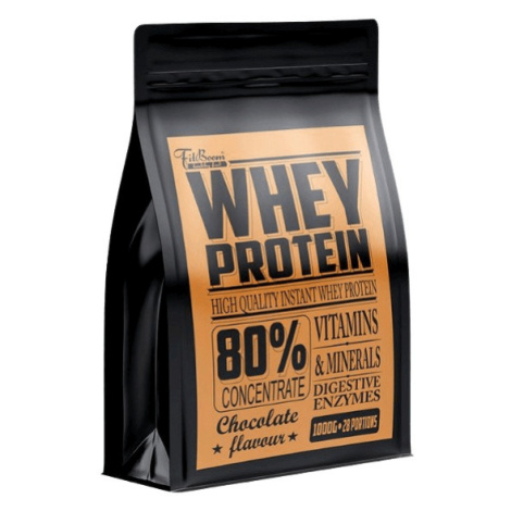 FitBoom Whey Protein 80 % 1000 g - čokoláda