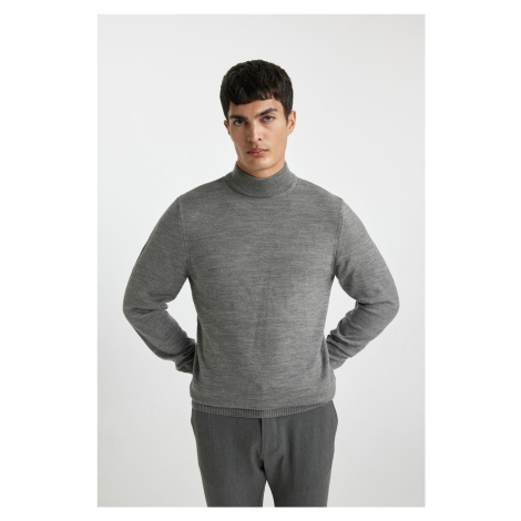 DEFACTO Slim Fit Turtleneck Sweater