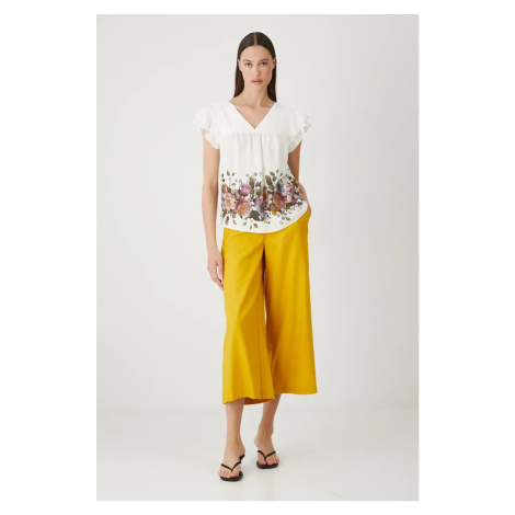 Halenka Medicine dámská, bílá barva, s potiskem