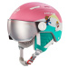 Head MAJA VISOR Dětská lyžařská helma, růžová, velikost