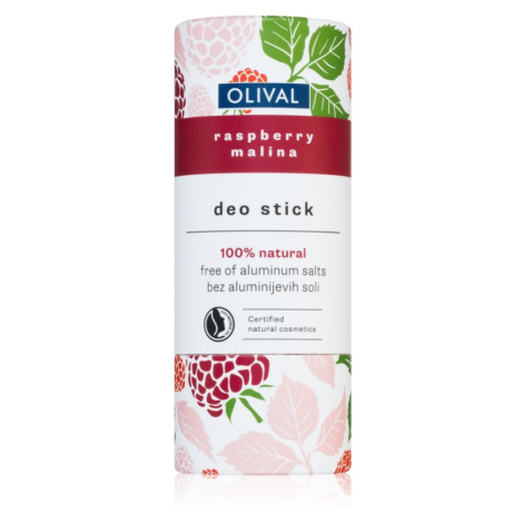 Olival Natural Raspberry tuhý deodorant bez obsahu hliníkových solí 40 g