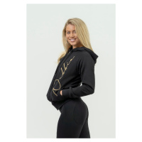 NEBBIA Women's sports hoodie INTENSE Signature Gold/gold