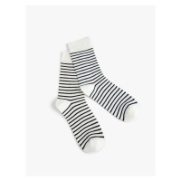 Koton Striped 2-Pack Sock Set