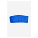 H & M - Vyztužená bikinová podprsenka - modrá