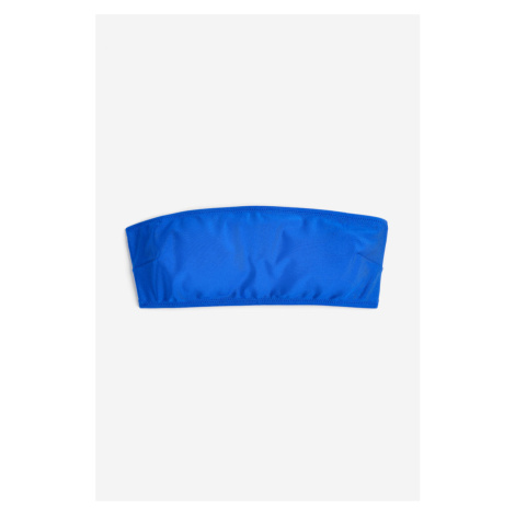 H & M - Vyztužená bikinová podprsenka - modrá H&M