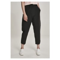 Dámské kalhoty // Urban classics Ladies High Waist Cropped Pants black