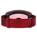 Salomon S/VIEW Unisex lyžařské brýle, červená, velikost