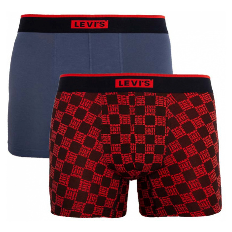 2PACK pánské boxerky Levis vícebarevné (100000513 004)