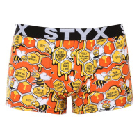 Styx Pánské boxerky art sportovní guma včelky XL