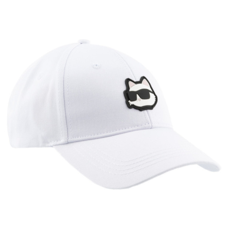 Kšiltovka karl lagerfeld k/ikonik 2.0 choupette cap bílá