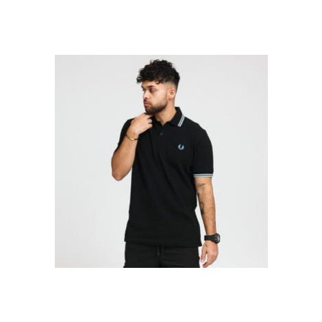 FRED PERRY Twin Tipped Fred Perry Shirt černé