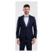 Modré svadobné oblekové sako