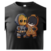 Dětské tričko Batman a Groot - ideální dárek