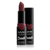NYX Professional Makeup Suede Matte  Lipstick matná rtěnka odstín 06 Lalaland 3.5 g