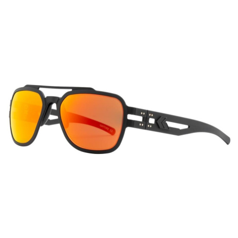 Sluneční brýle Stark Polarized Gatorz® – Smoke Polarized w/ Sunburst Mirror, Černá GatorzEyewear