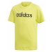 adidas ESSENTIALS LINEAR T-SHIRT Chlapecké tričko, žlutá, velikost