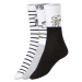Dámské ponožky, 3 páry (Snoopy bílá / šedá)