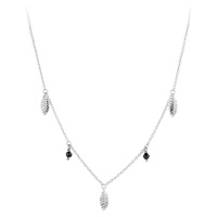 JVD Stříbrný náhrdelník s přívěsky SVLN0175XH2ON00