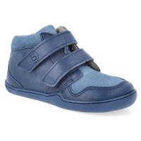 Barefoot kotníková obuv Blifestyle - Maki wool fleece merblau wide