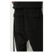 Tepláky Rick Owens Knit Sweat Pants Classic Cargo Drawstring černá barva, hladké, DU01D1370.F.09