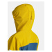 Žluto-modrá klučičí softdhellová bunda Kilpi Ravio
