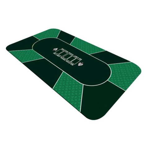 Pokerová podložka Las Vegas, pogumovaná, 180×90, zelená