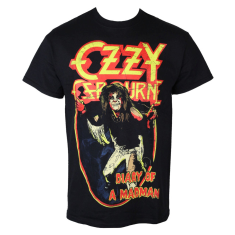 Tričko metal pánské Ozzy Osbourne - Diary Of A Madman - ROCK OFF - OZZTSG03MB
