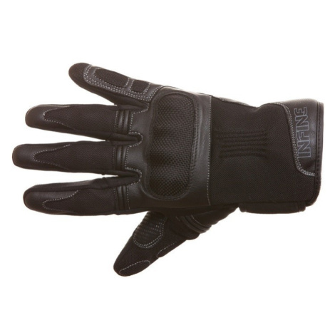 INFINE OCT-100 letní textilní moto rukavice černá