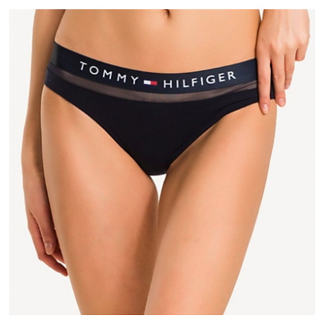 Tommy Hilfiger kalhotky Sheer Cotton černé - Černá