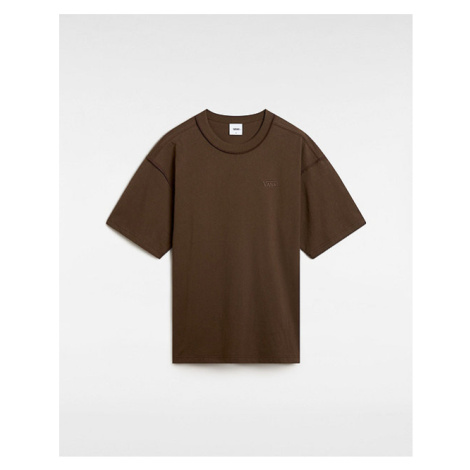 VANS Premium Short Sleeve T-shirt Men Brown, Size