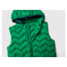 Benetton, Padded Vest With Hood