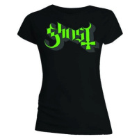 Ghost Tričko Green/Grey Keyline Logo Womens Black