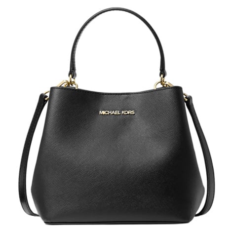 MICHAEL KORS Pratt Black crossbody kabelka