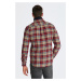 KOŠILE GANT REG FLANNEL CHECK SHIRT červená