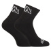 10PACK ponožky Styx kotníkové černé (10HK960)
