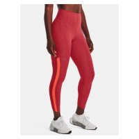 Legíny Under Armour UA Rush Legging Emboss Perf-RED