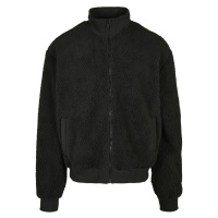 Boxy Sherpa Jacket černá