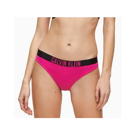Dámské plavkové kalhotky Calvin Klein KW00942 růžová | růžová