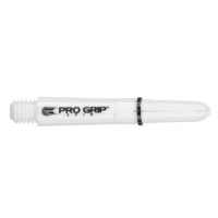 Násadky na šipky TARGET Pro Grip Spin otočné bílé, krátké, 34 mm, 9 ks