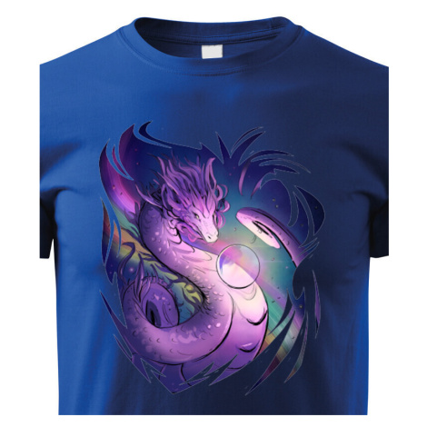 Dětské fantasy tričko s magickým drakem - tričko pro milovníky draků BezvaTriko