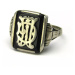 AutorskeSperky.com - Stříbrný prsten s onyxem - S1953