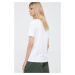Bavlněné tričko Lacoste bílá barva, TF8392-CPM