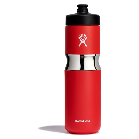 Láhev Hydro Flask Wide Mouth Insulated Sport Bottle 20oz Barva: červená
