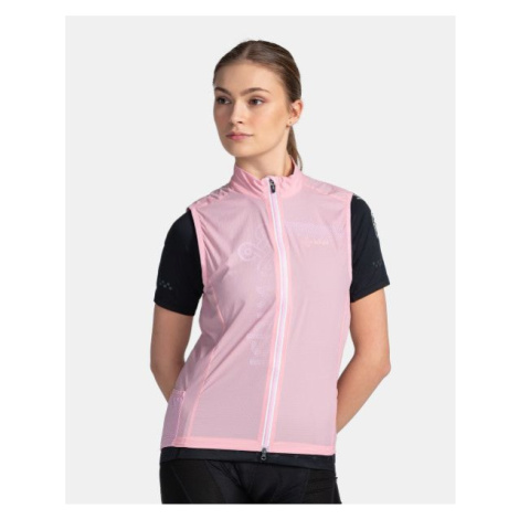Dámská ultra lehká vesta Kilpi FLOW-W Světle růžová